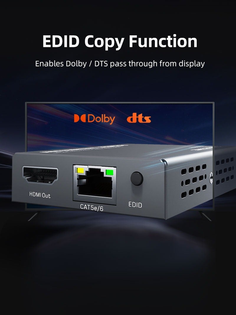 CABLETIME 1080P 60HZ CAT6 CAT5 HDMI EXTENDER OVER ETHERNET - Image 3
